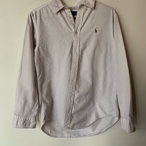 Ralph Lauren white button down